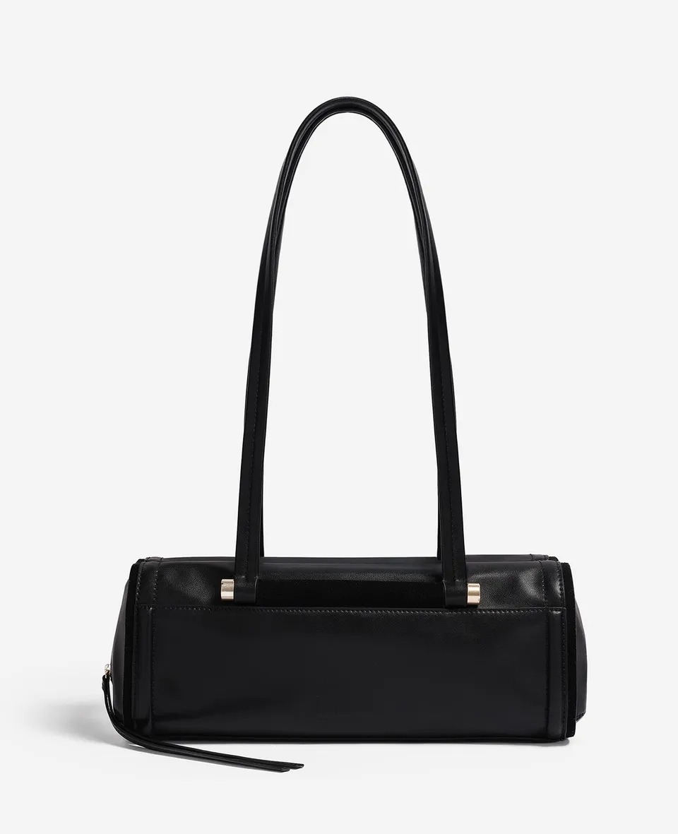 Kenneth Cole Reaction Bags Highline East/West Shoulder Bag nera 1 pezzo in pelle
