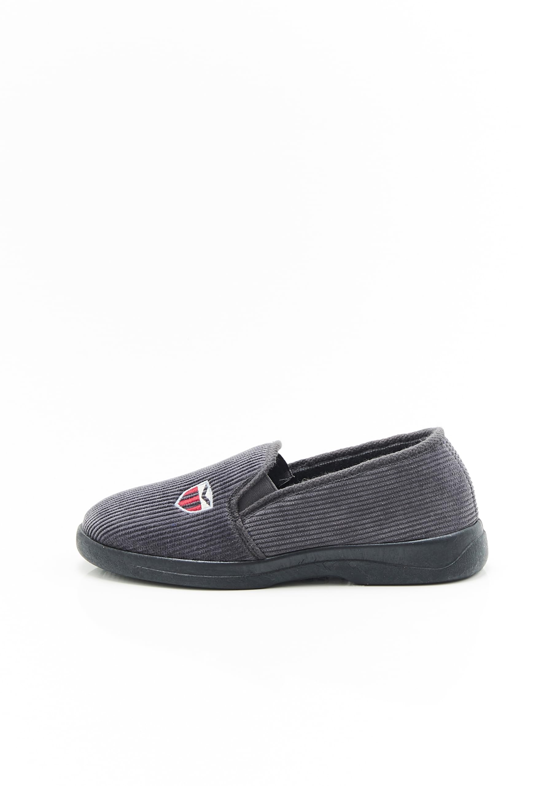 Damart Calzature Pantofole da uomo in velluto a coste grigio 44 EU