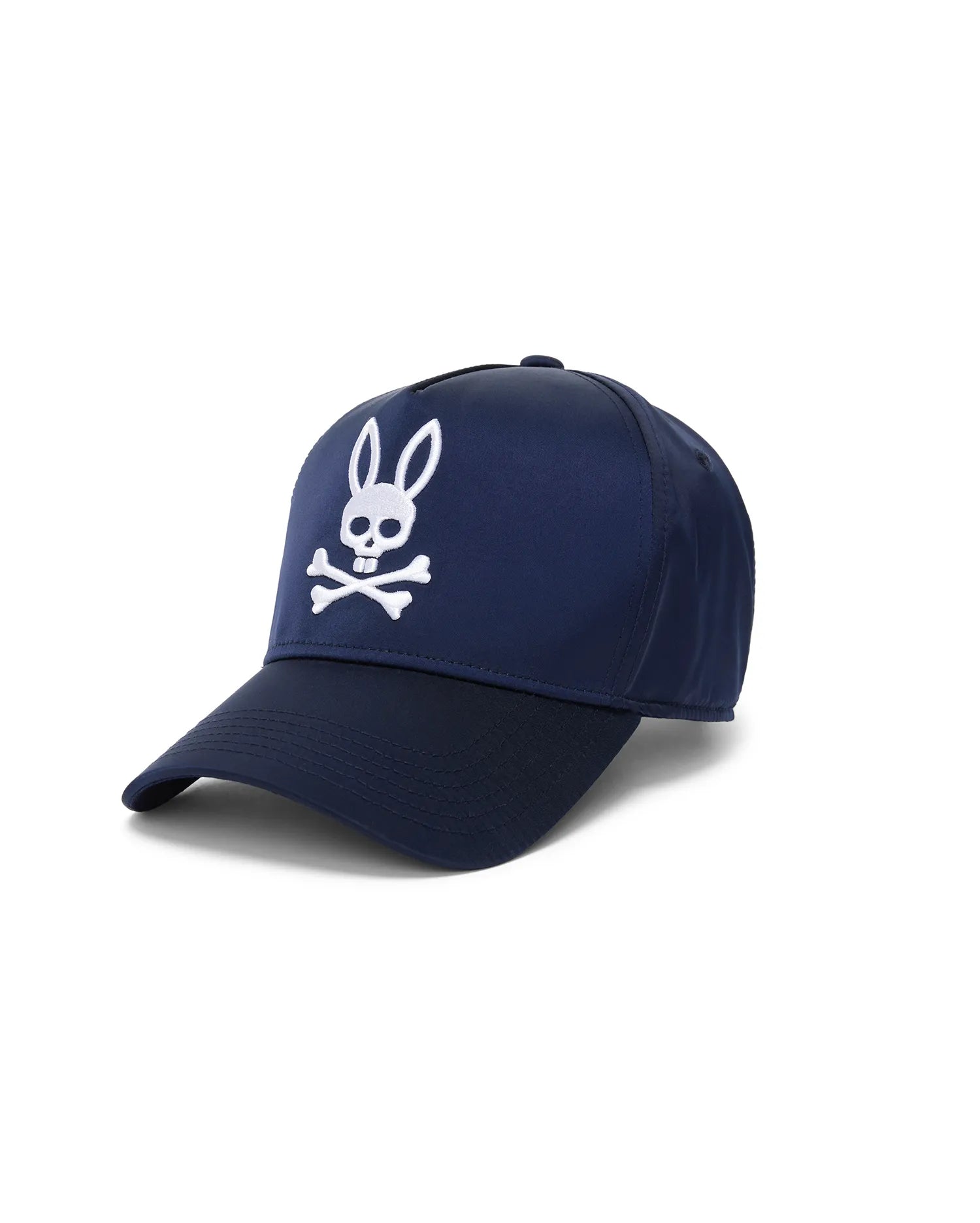 Psycho Bunny Finnley Bunny A-Frame Trucker Cap MO1500138 cappellino blu