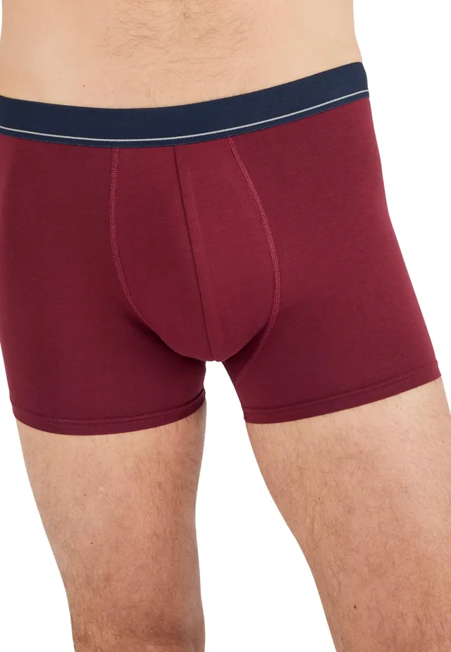 Damart Biancheria intima Boxer chiusi uomo confezione 3 cotone biologico