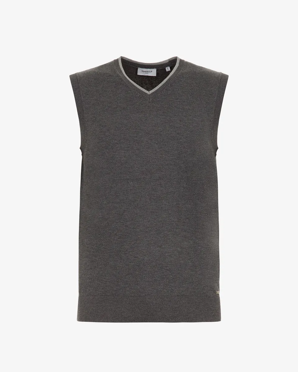 Markup Uomo Maglieria Smanicato scollo a V