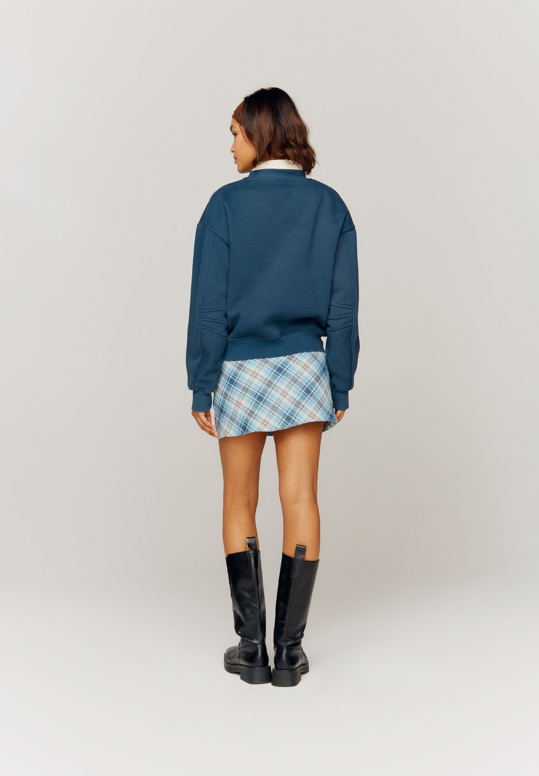 House Of Sunny Womens Tops THE FAMILY CREW felpa XS cotone biologico