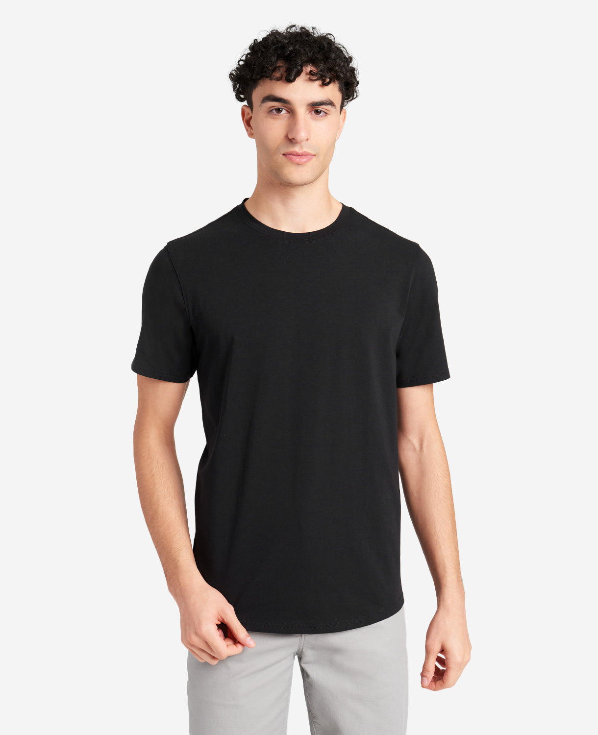 Kenneth Cole Reaction Clothing The Performance Crew Neck T-Shirt nera
