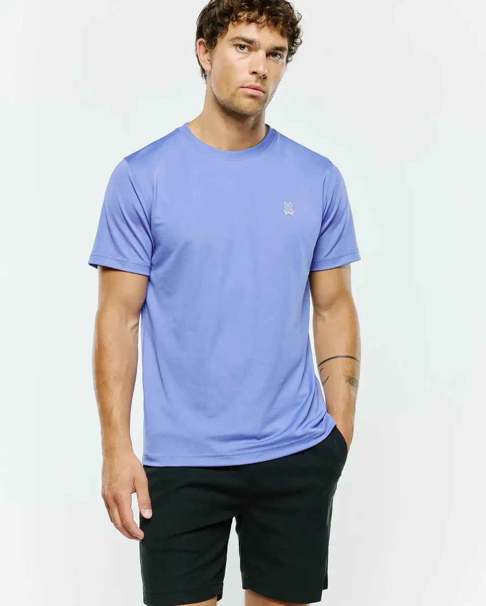 Psycho Bunny Men's Tees MENS DASH BUNNY SPORT TEE MT0200517 T-shirt sport Persian Jewel