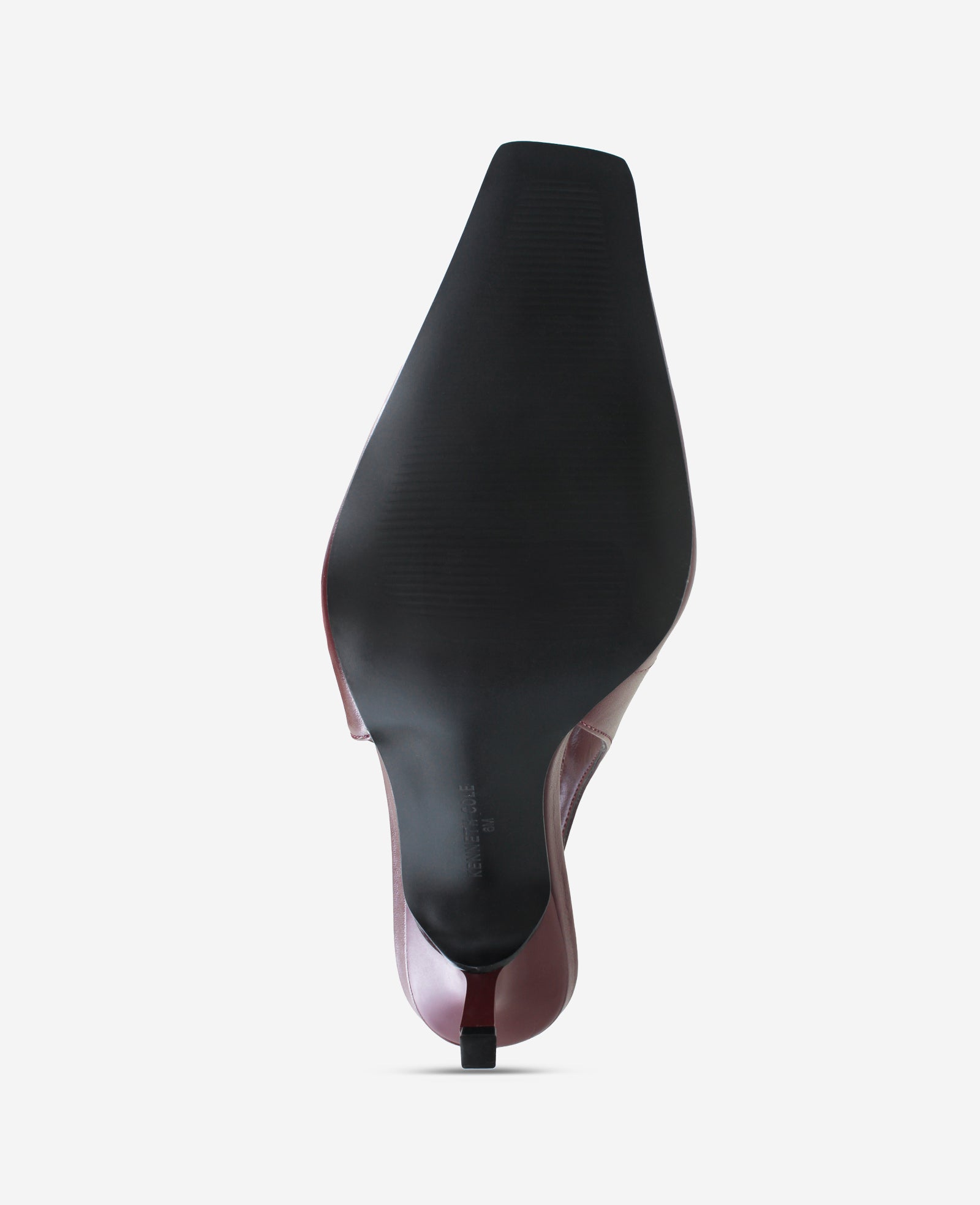 Kenneth Cole Reaction Aerial Leather Slingback Heel slingback bordeaux in pelle