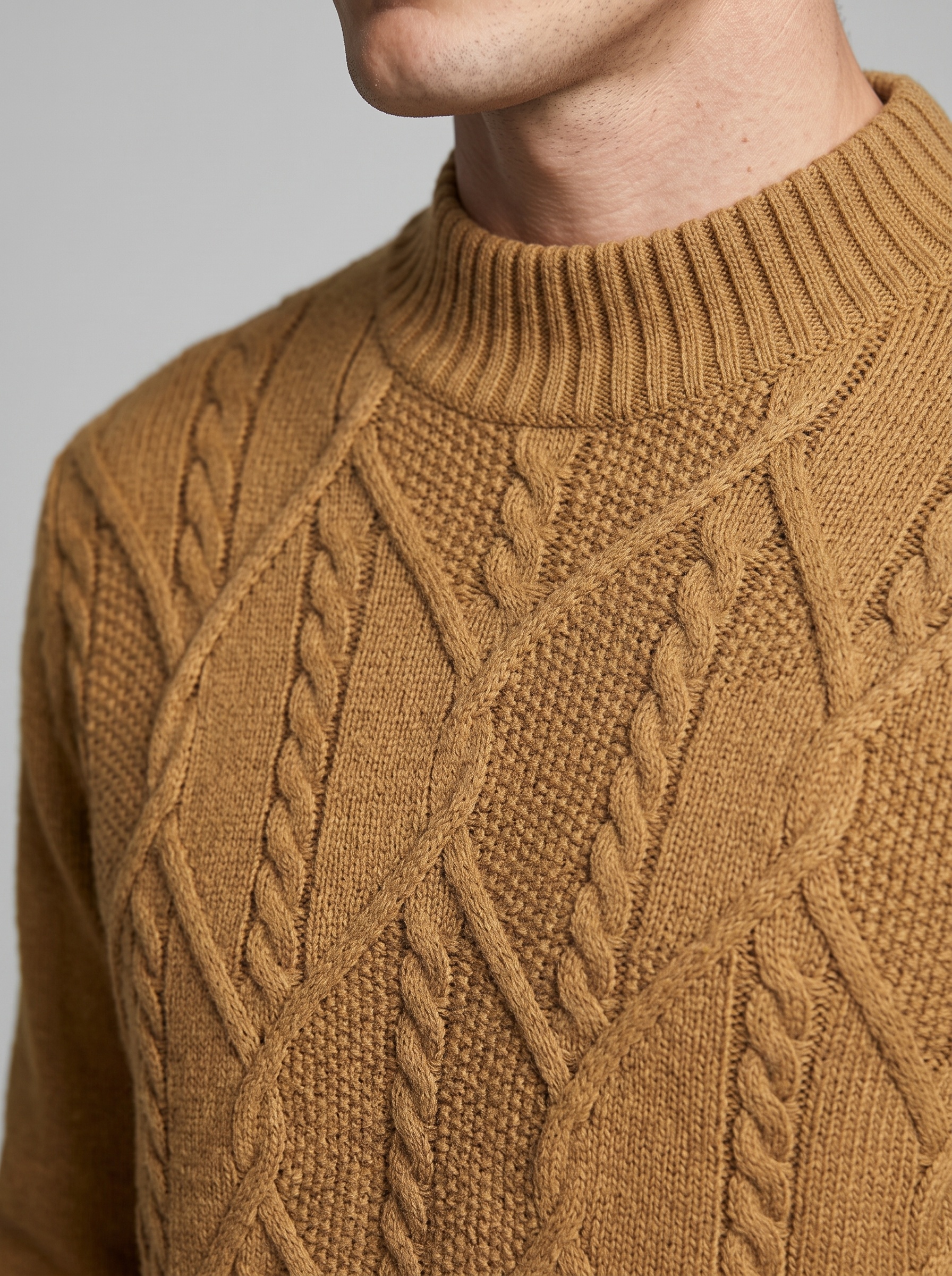 Markup Uomo Maglieria Lupetto Losanghe maglia