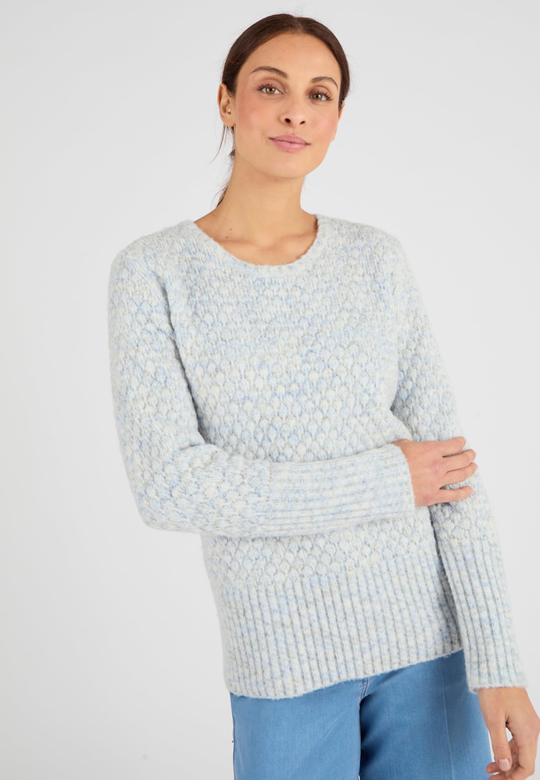Damart Prêt-à-porter Maglione a maglia multicolore da donna