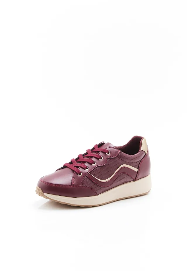 Damart Calzature Sneakers Dettagli Brillanti Amortyl rosse da donna