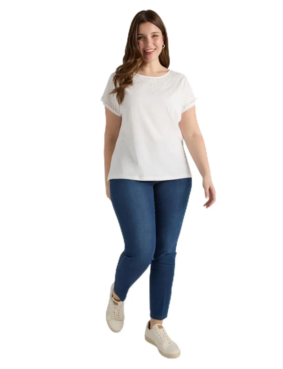 Fiorella Rubino Jeans Jeans Skinny Curvy Size 50 Plus elasticizzati