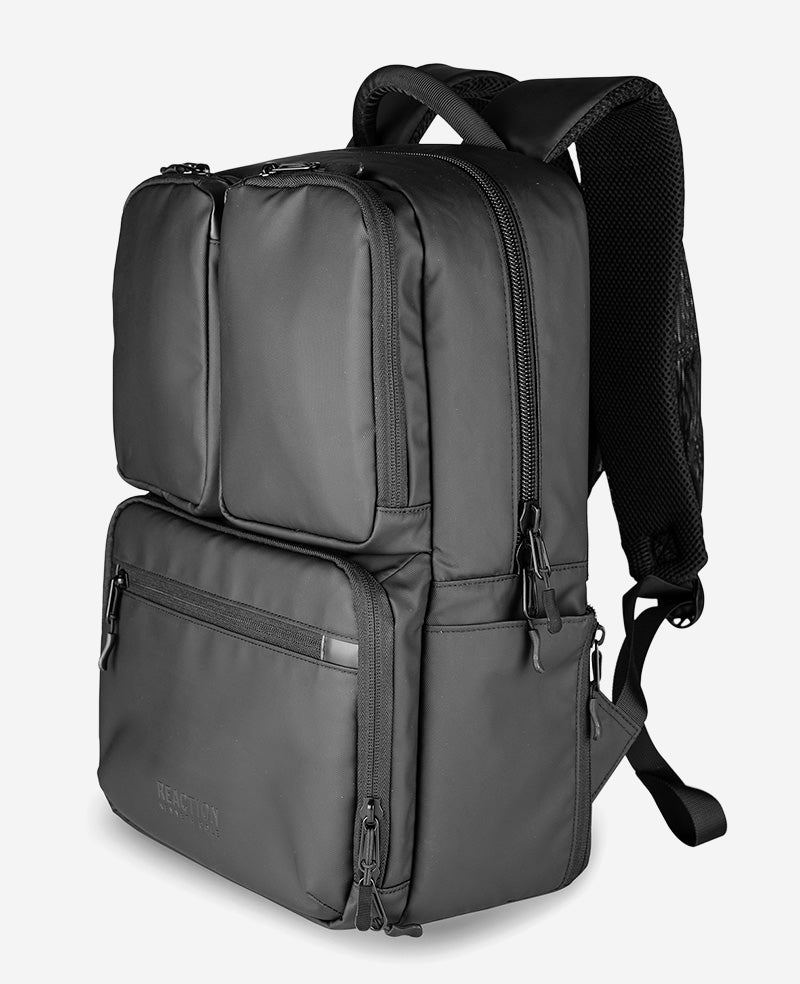 Kenneth Cole Reaction Luggage Ryder Backpack zaino nero porta laptop