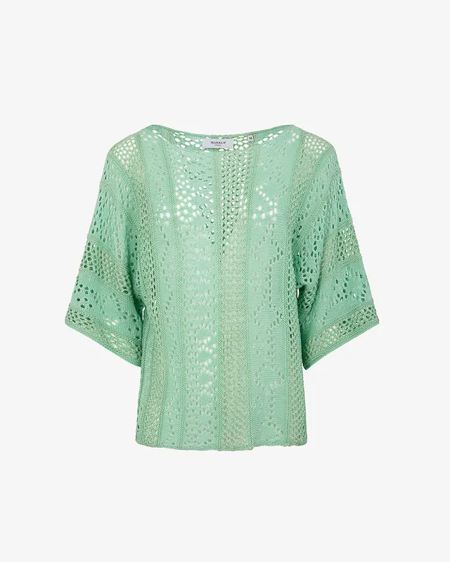 Markup Donna Maglieria Maglia in cotone lurex