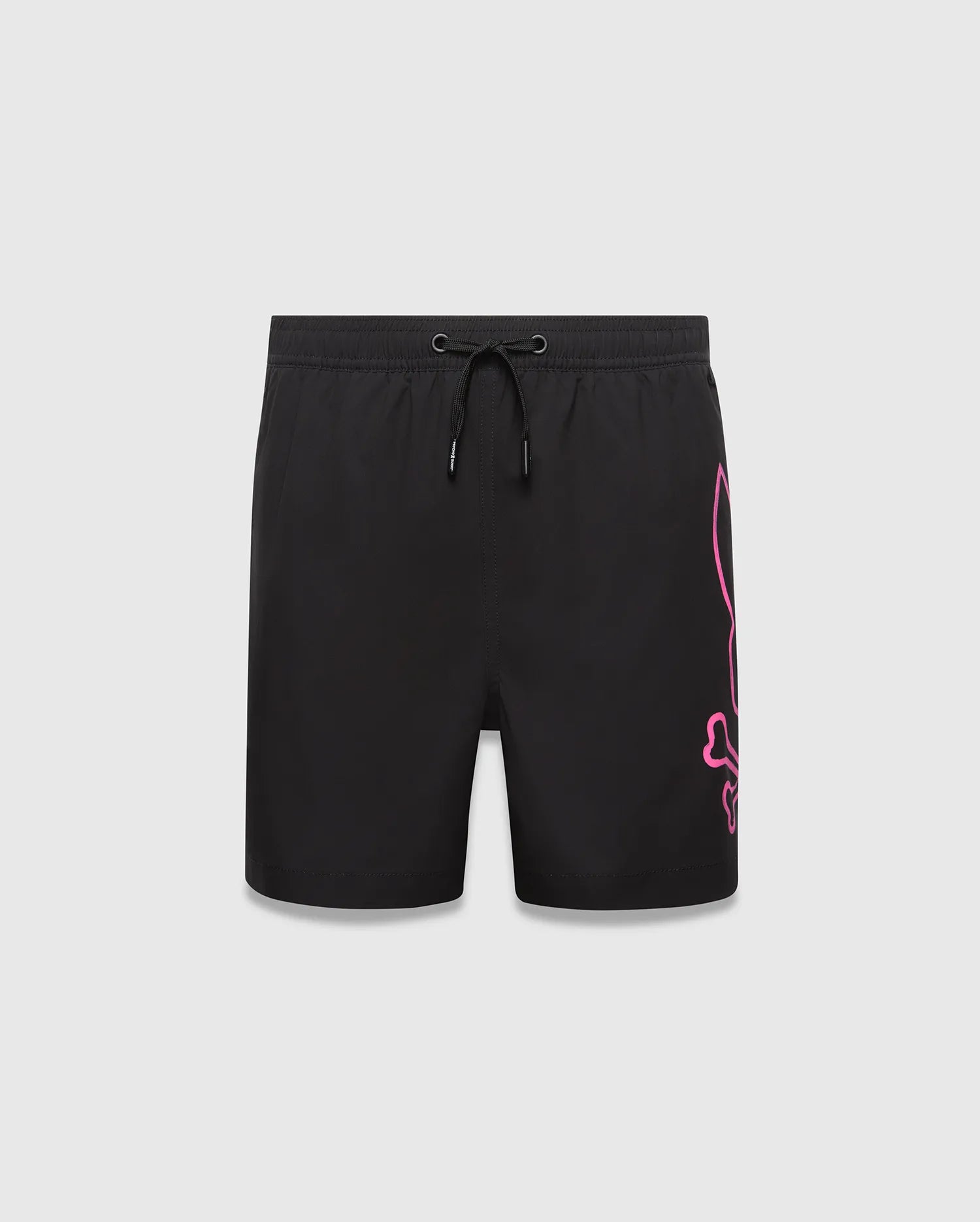 Psycho Bunny Kids Swimwear Duncan Swim Trunk costume nero 6 pollici