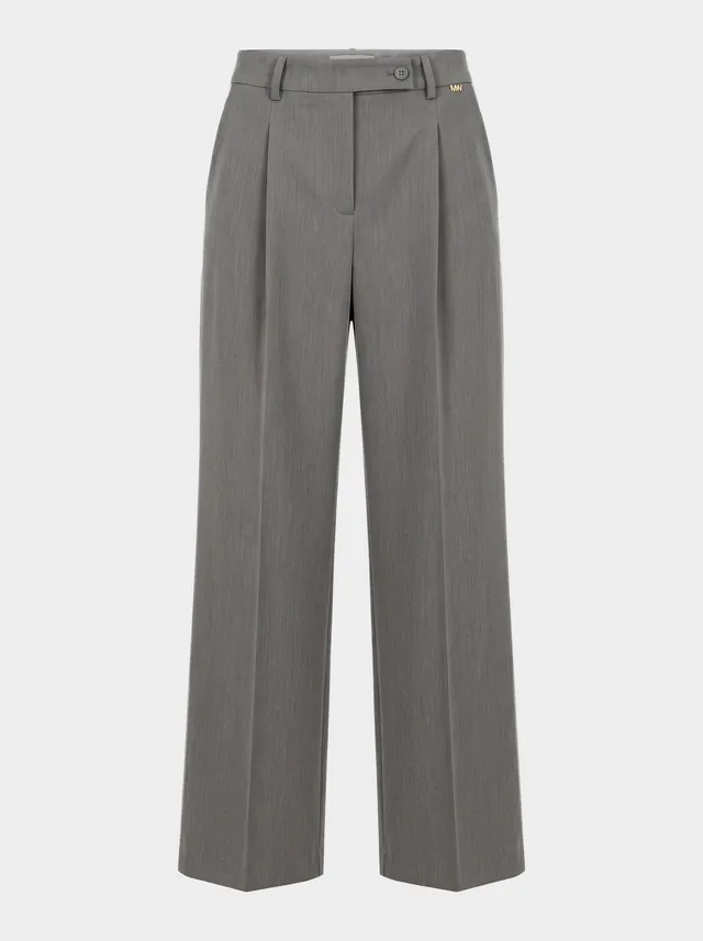 Markup Donna Jeans & Pantaloni Pantapalazzo in flanella pettinata