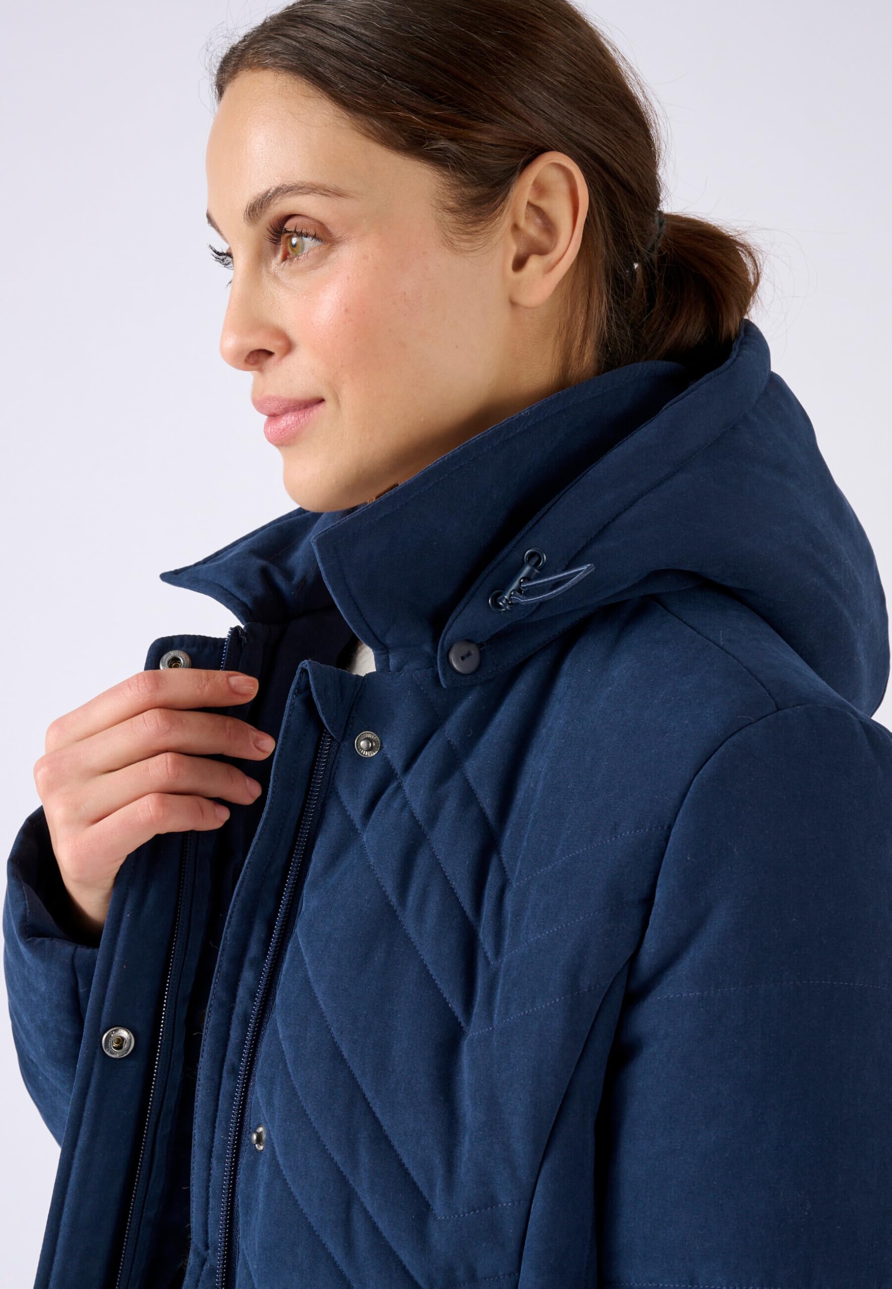 Damart Prêt-à-porter Parka trapuntatura fantasia donna 38-40 idrorepellente