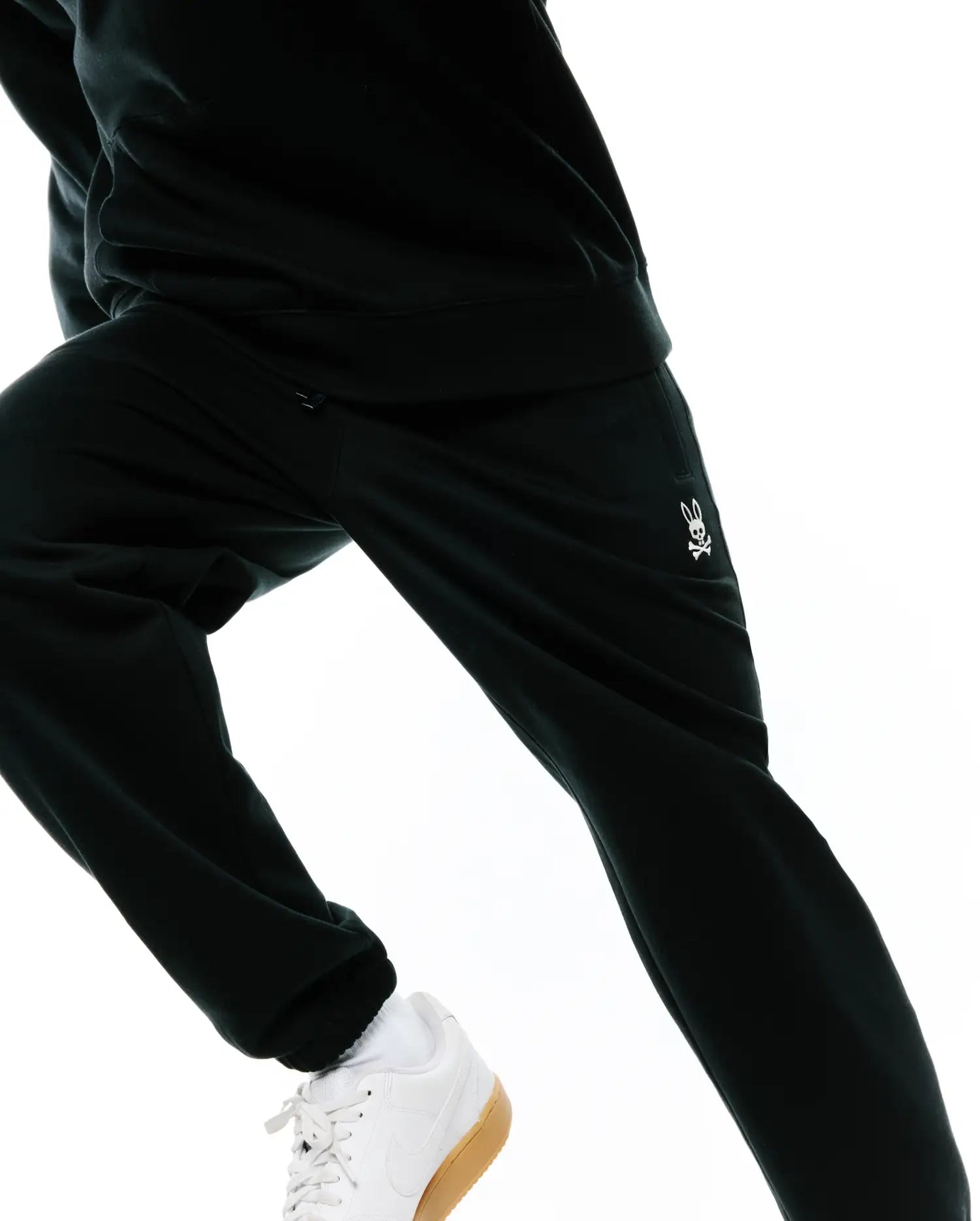 Psycho Bunny Men's Pants MEN'S TERRENCE FLEECE JOGGERS MB0800092 jogger neri