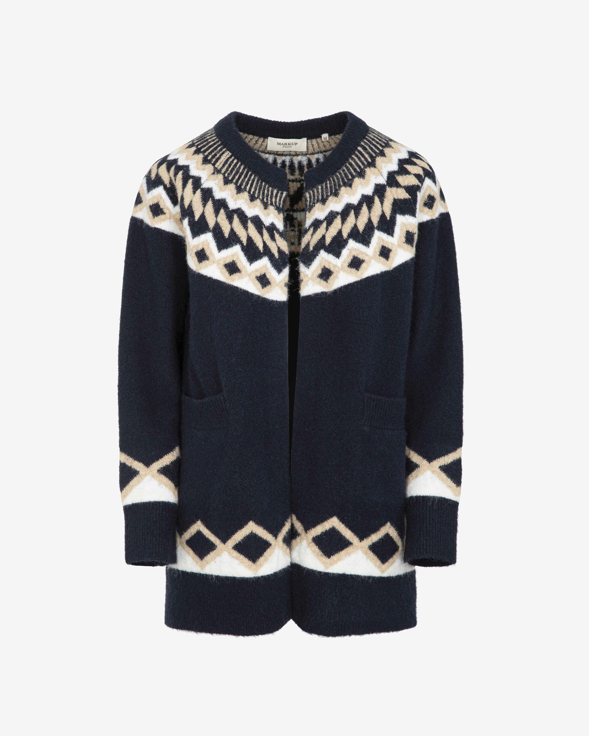Markup Donna Maglieria Cardigan over lurex