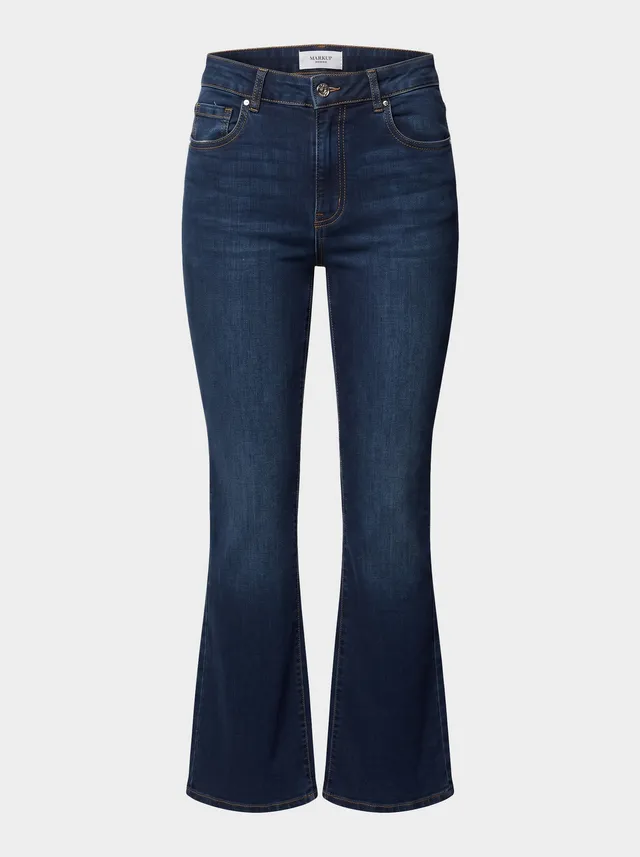 Markup Donna Jeans & Pantaloni Jeans flare lavaggio scuro