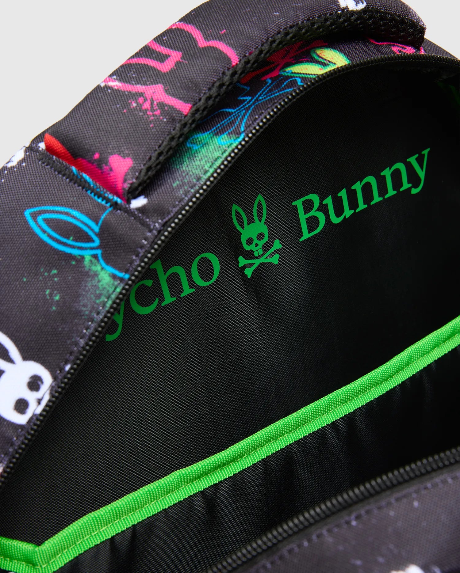 Psycho Bunny Kids Accessories Quintin Backpack zaino nero O/S