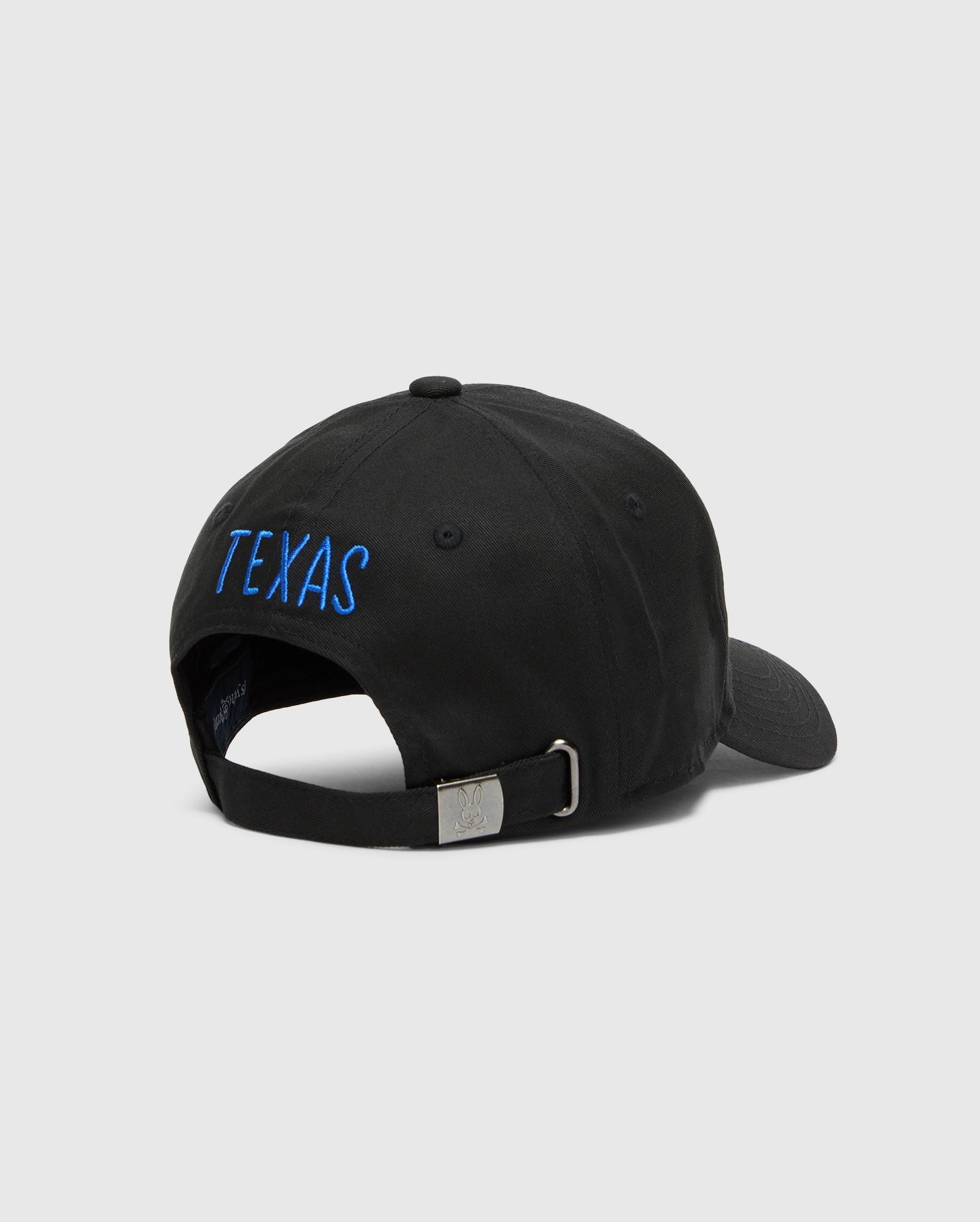 Psycho Bunny Accessories MENS TEXAS BASEBALL CAP - MO1500014 cappellino nero