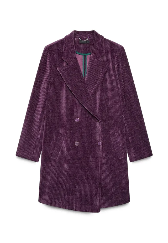 Fiorella Rubino Cappotti e Trench Cappotto in velluto a coste cappotto 56 Plus
