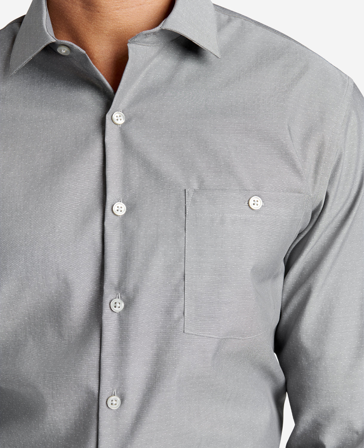 Kenneth Cole Reaction Clothing Slim-Fit Button-Down Stretch Dress Shirt with TEK FIT camicia blu