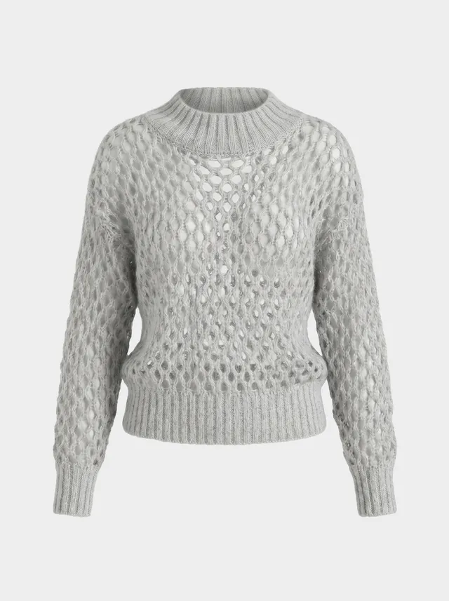 Markup Donna Maglieria Lupetto in filato lurex lupetto