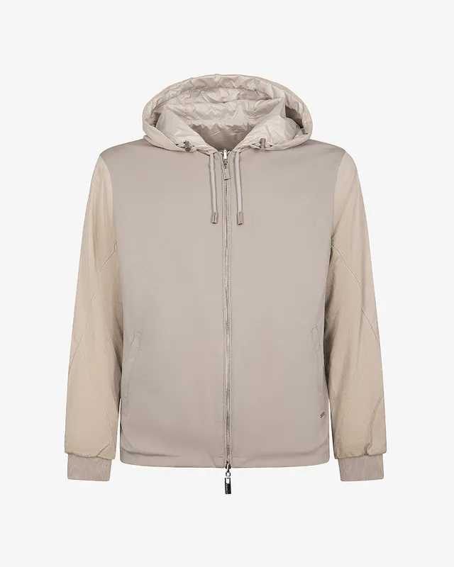 Markup Uomo Giacche & Giubbotti Giubbotto cappuccio revers combinato