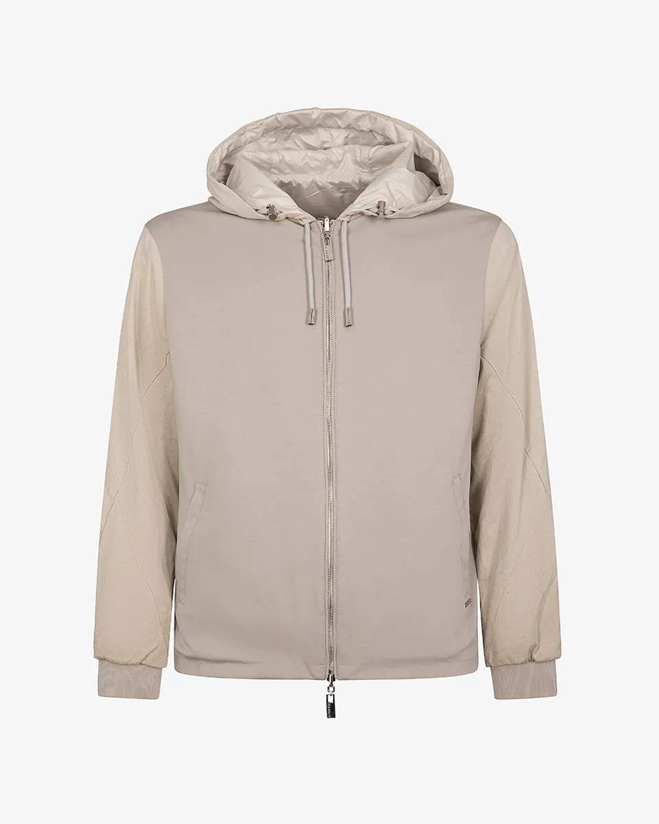Markup Uomo Giacche & Giubbotti Giubbotto cappuccio revers combinato