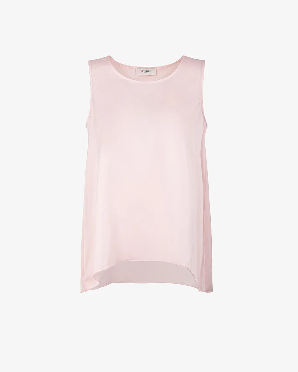 Markup Donna Camicie & Bluse Canotta in raso da donna
