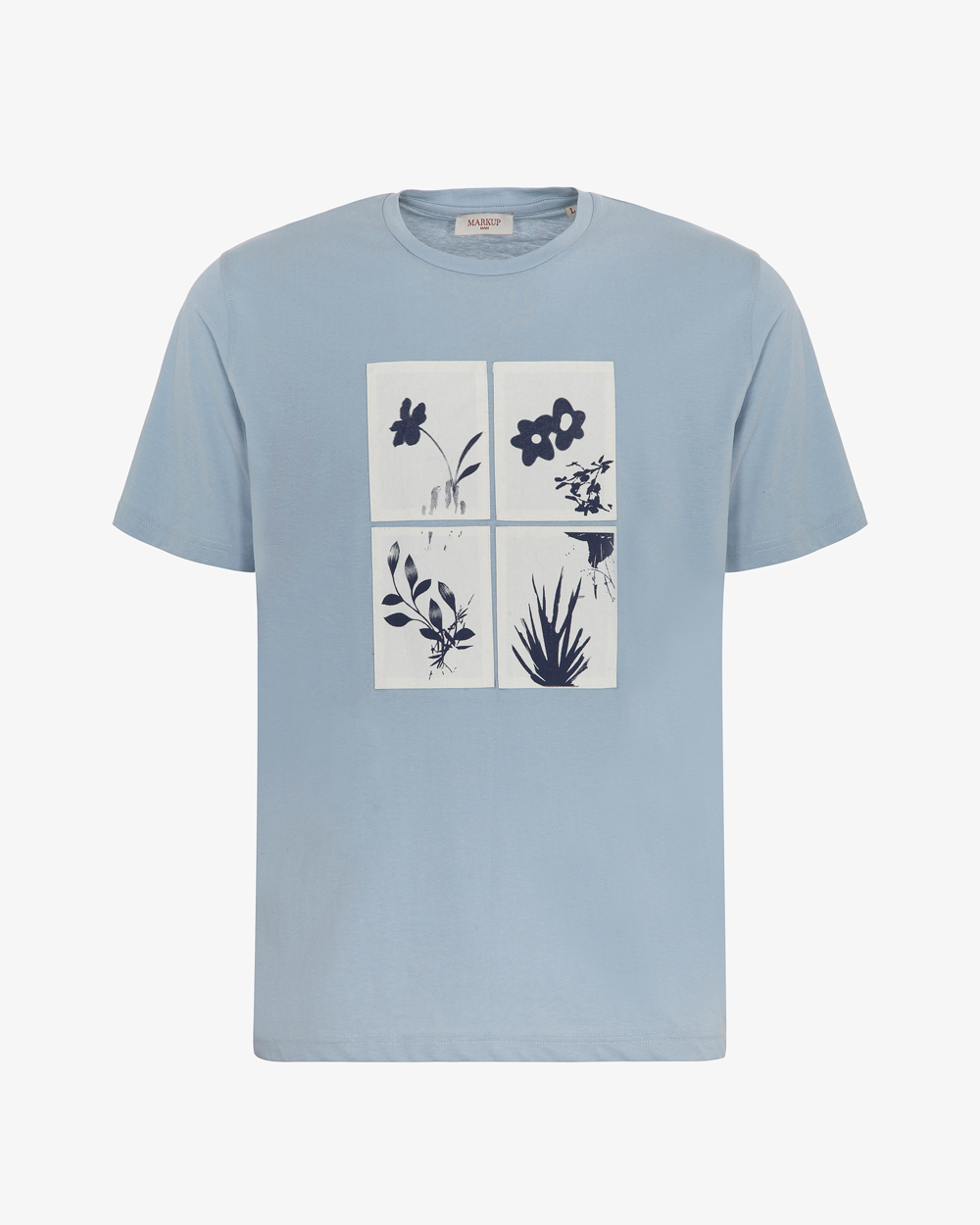 Markup Uomo Felpe & T-shirt T-shirt stampa riquadri