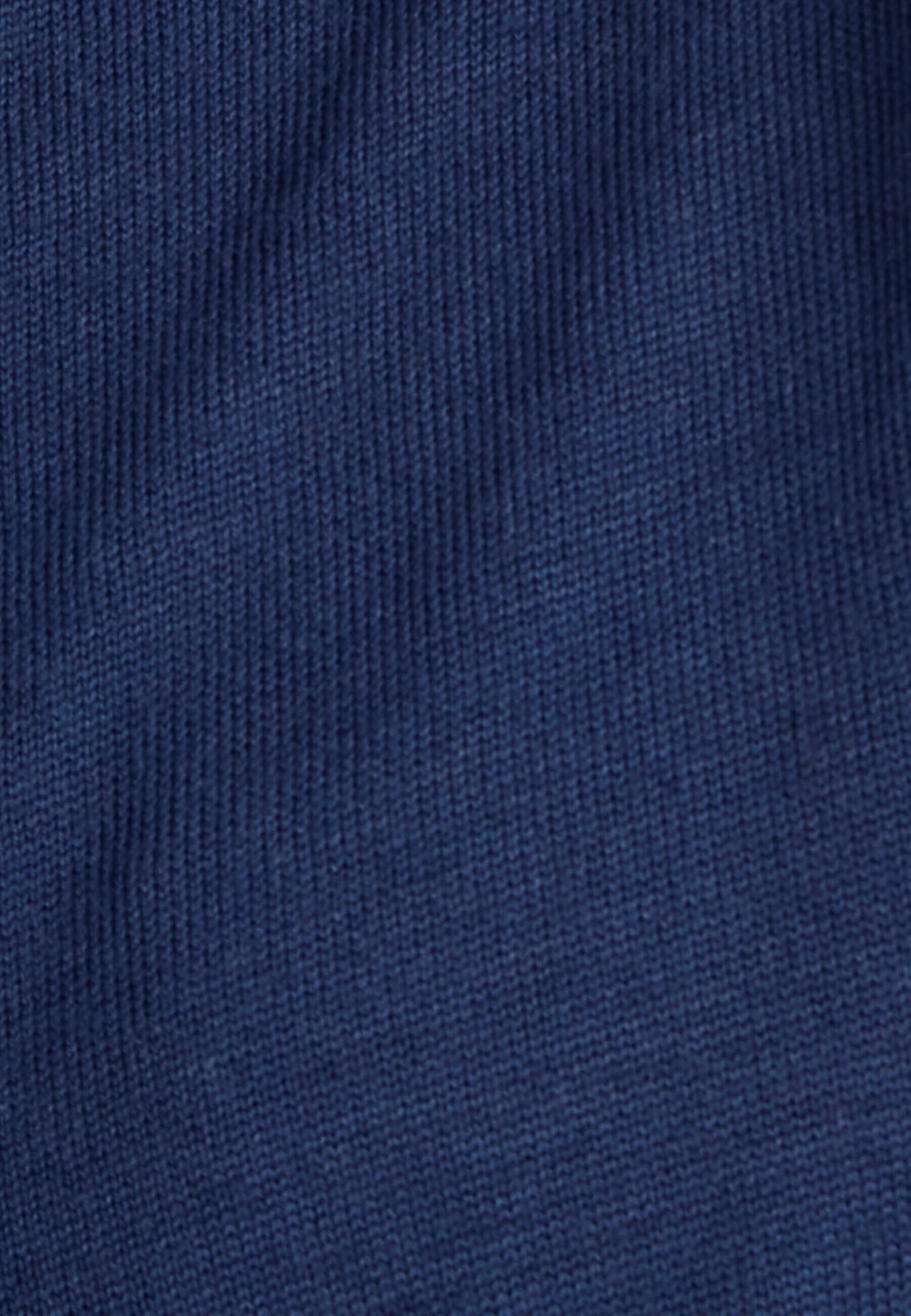 Damart Prêt-à-porter Gilet con cerniera a collo alto da uomo blu marino manica lunga