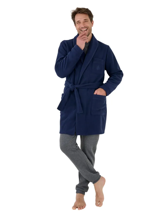 Damart Homewear vestaglia da camera uomo S in pile riciclato