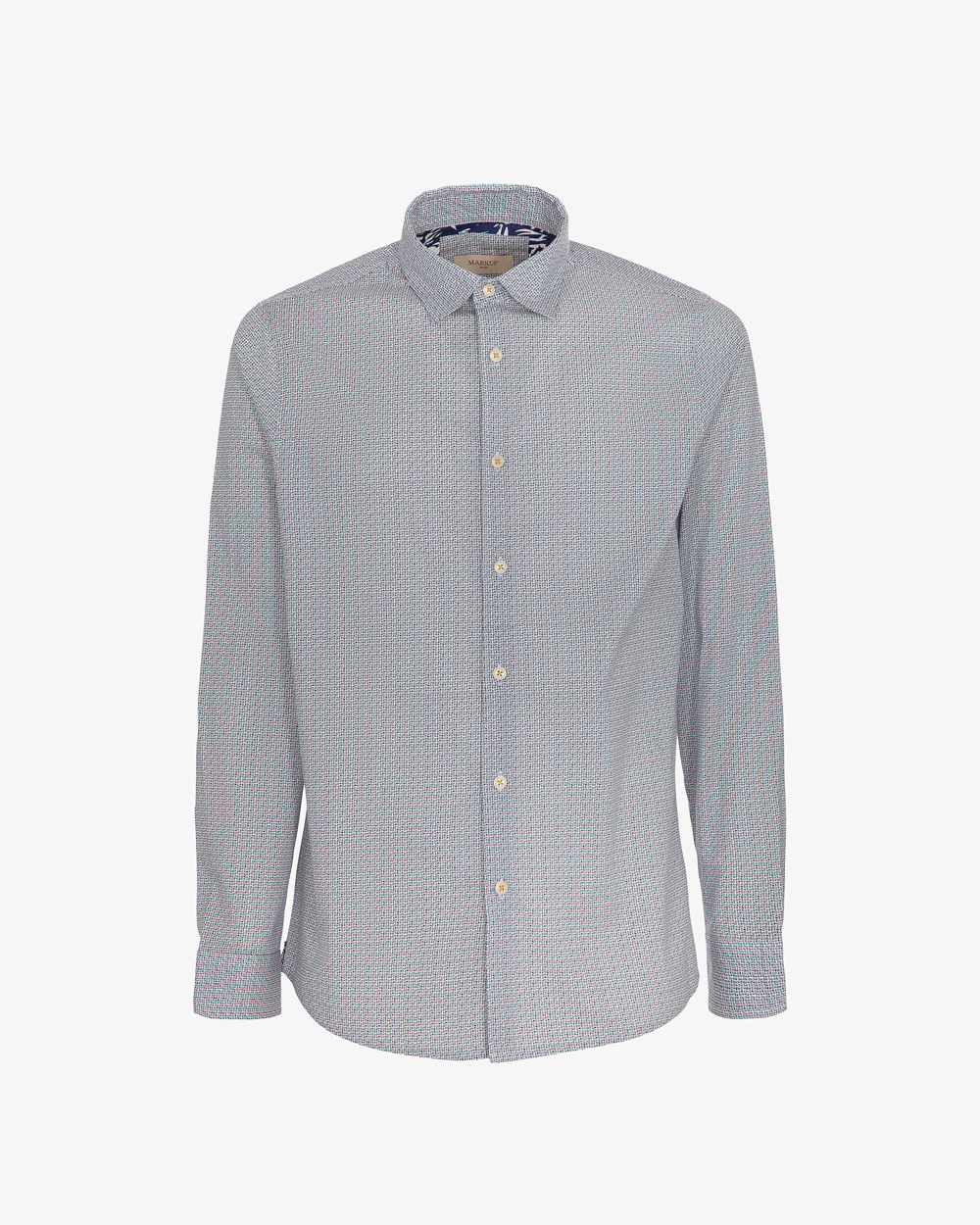 Markup Camicia microfantasia da uomo