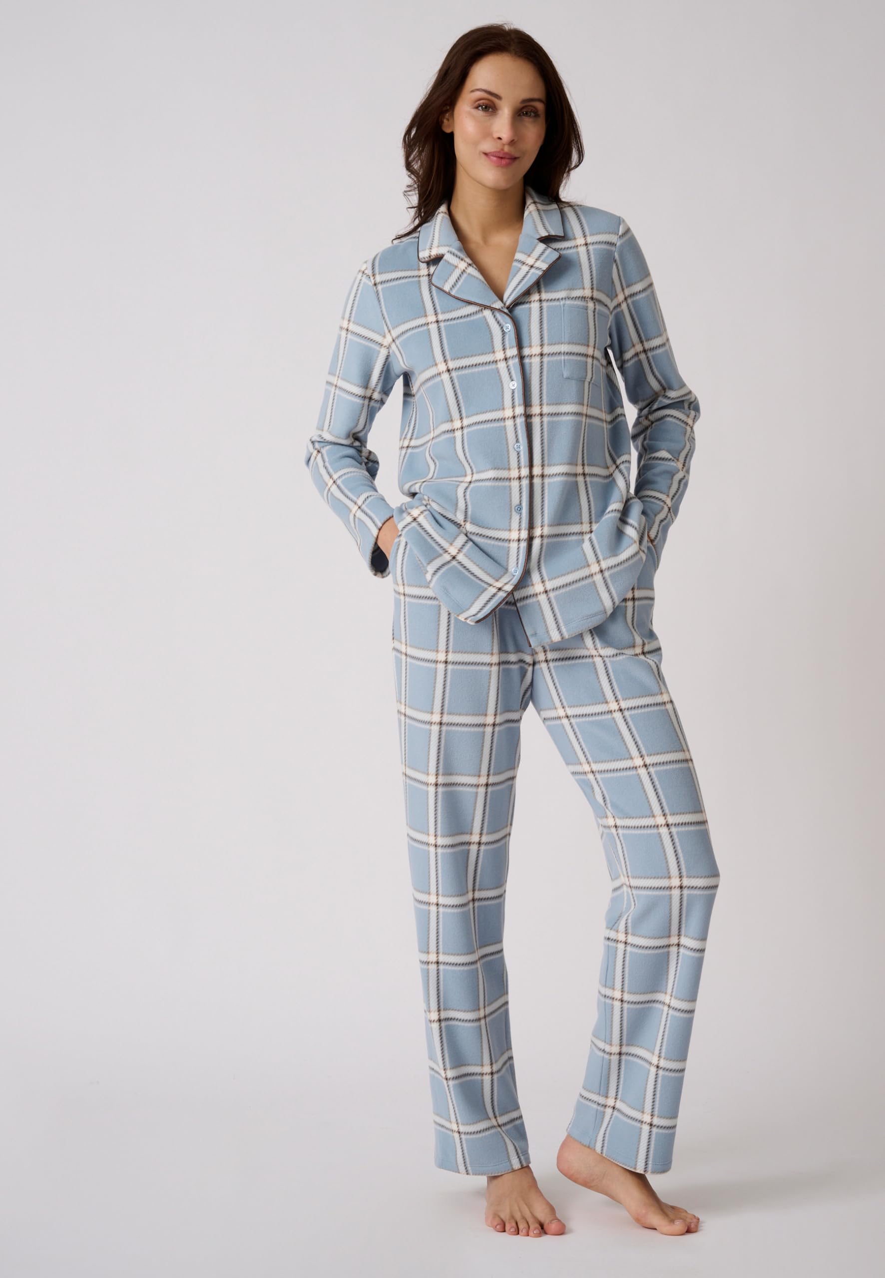Damart Homewear Thermolactyl pigiama da donna in pile