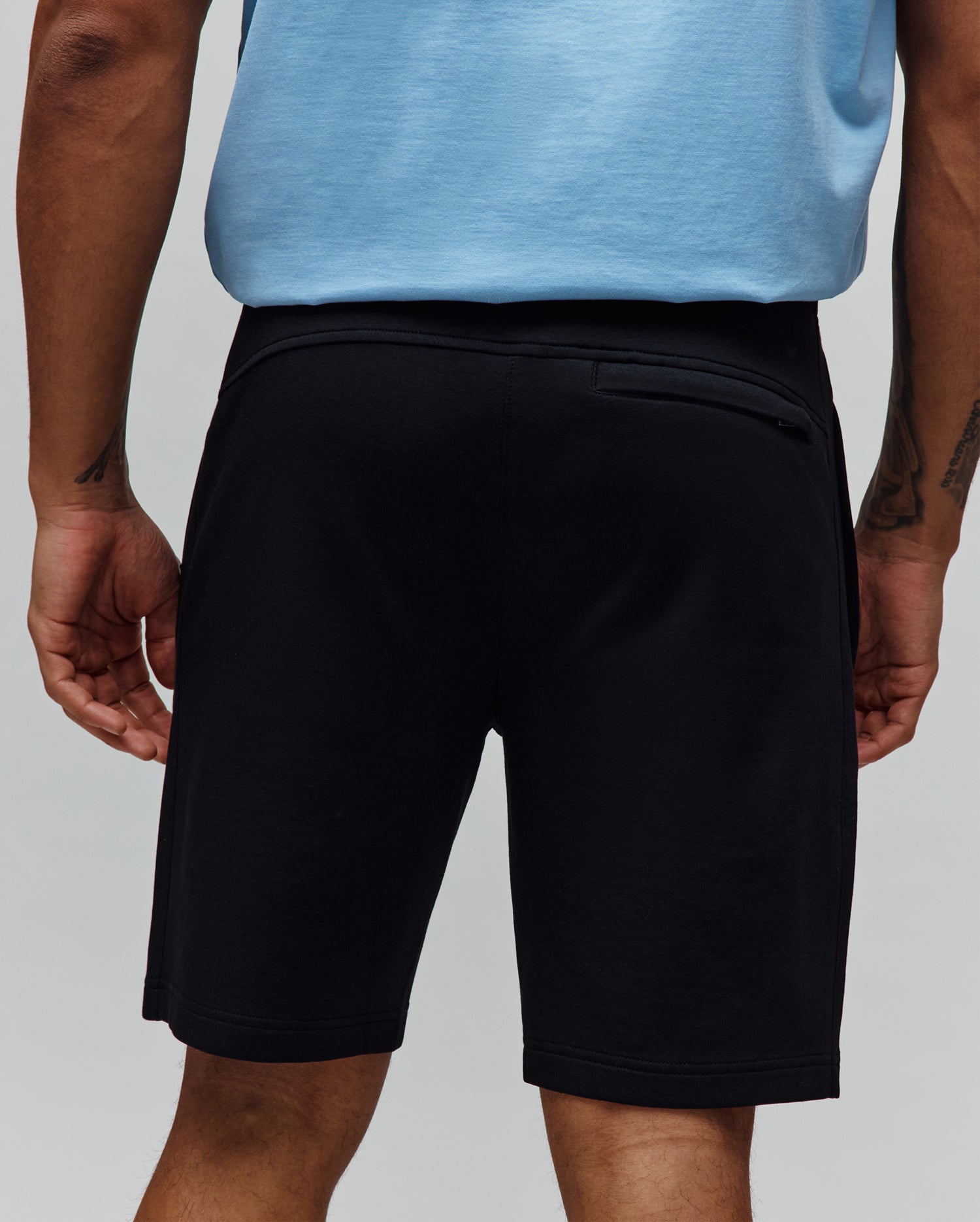 Psycho Bunny Men's Shorts MENS BARRY MODAL SHORT 8" - MB0900037 pantaloncini neri