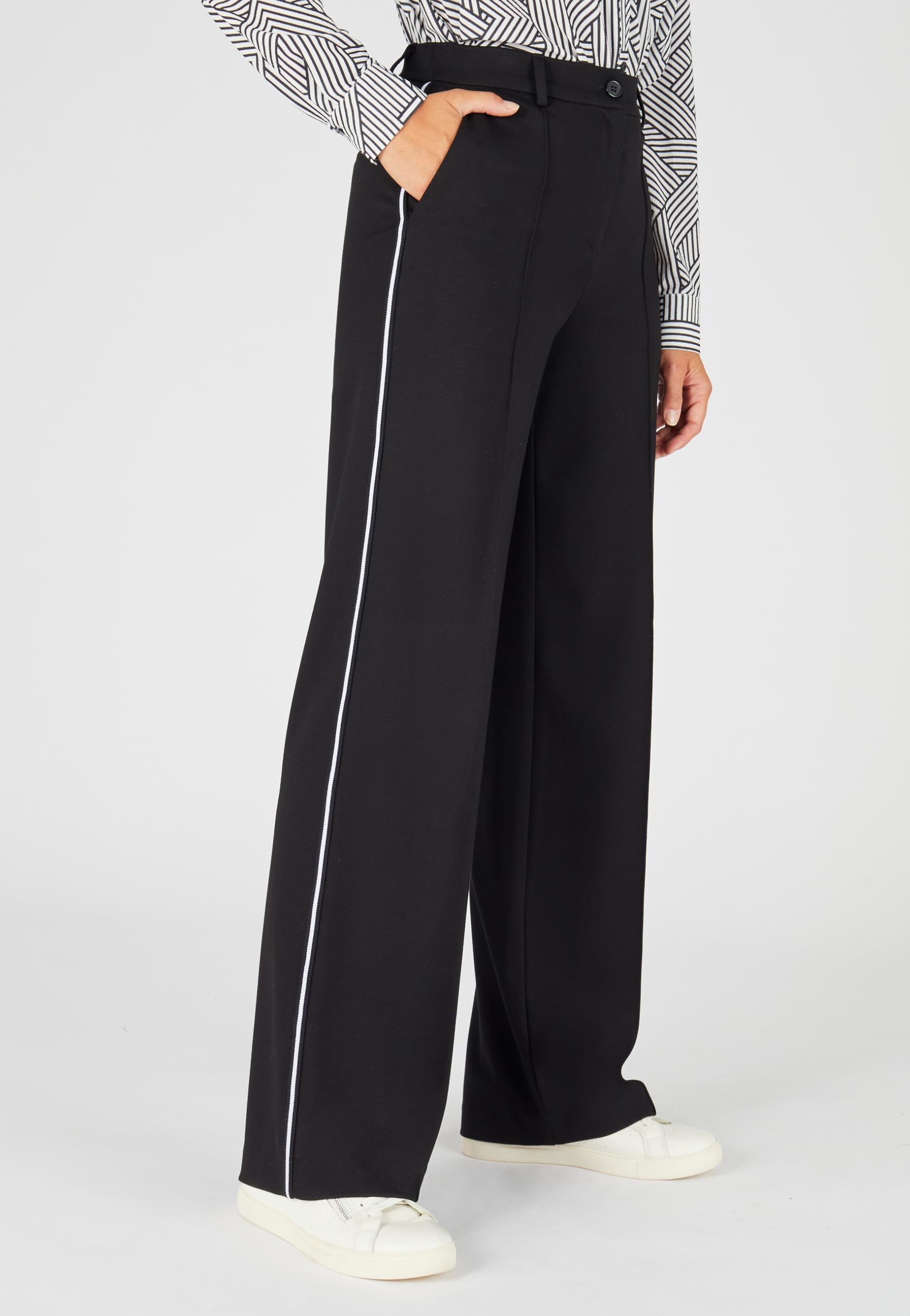 Damart Prêt-à-porter Pantaloni a maglia larga da donna