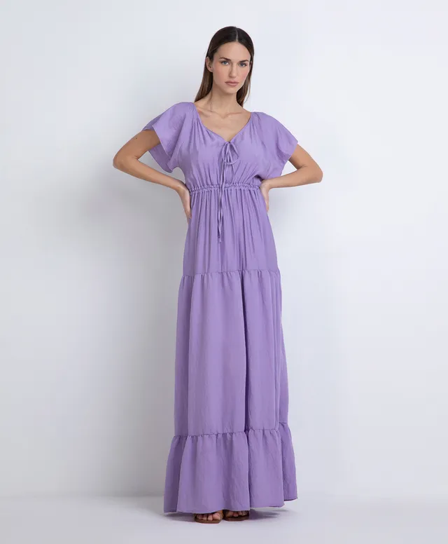 Markup Donna Vestiti Abito lungo con scollo a v