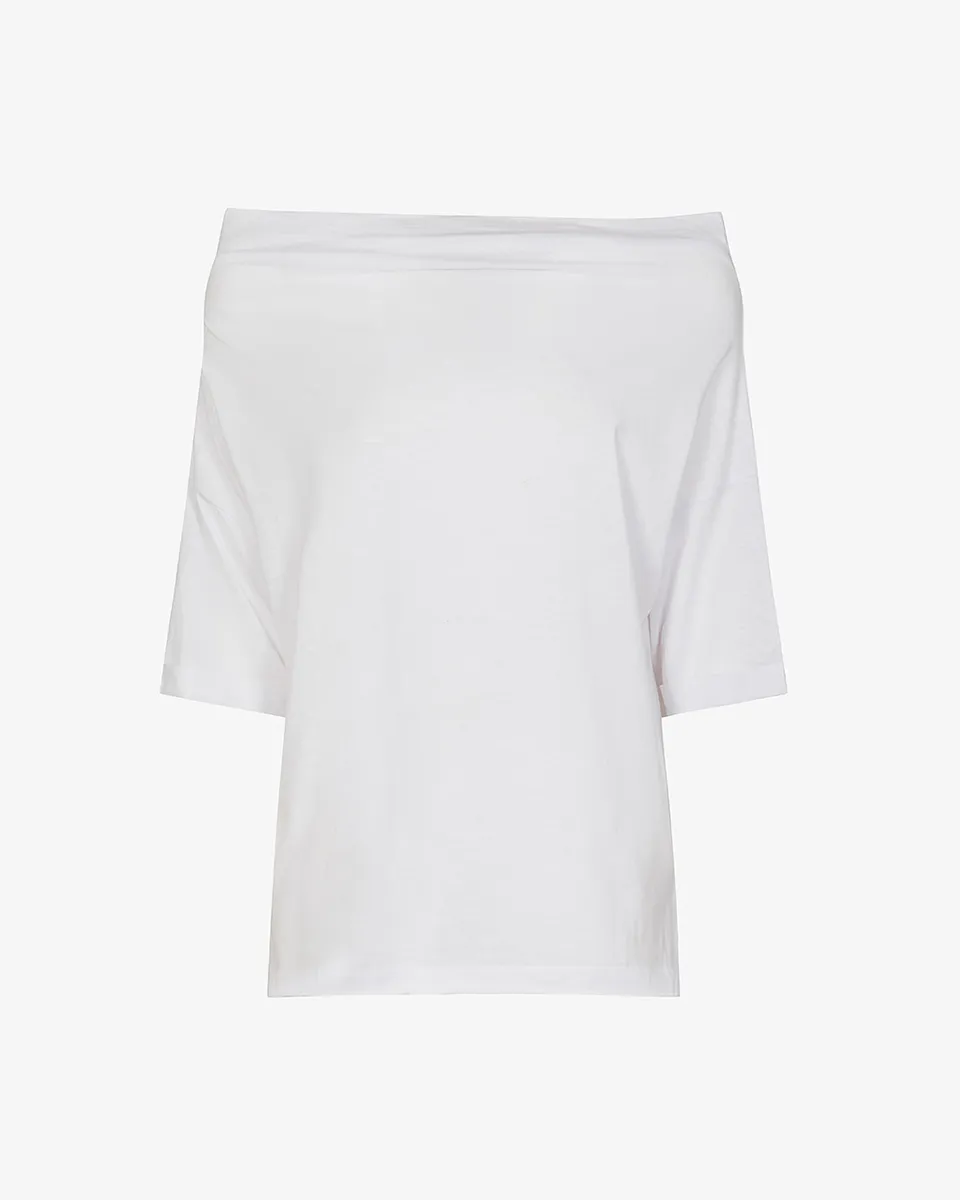 Markup Donna T-Shirt & Felpe T-shirt cotone scollo barca t-shirt donna