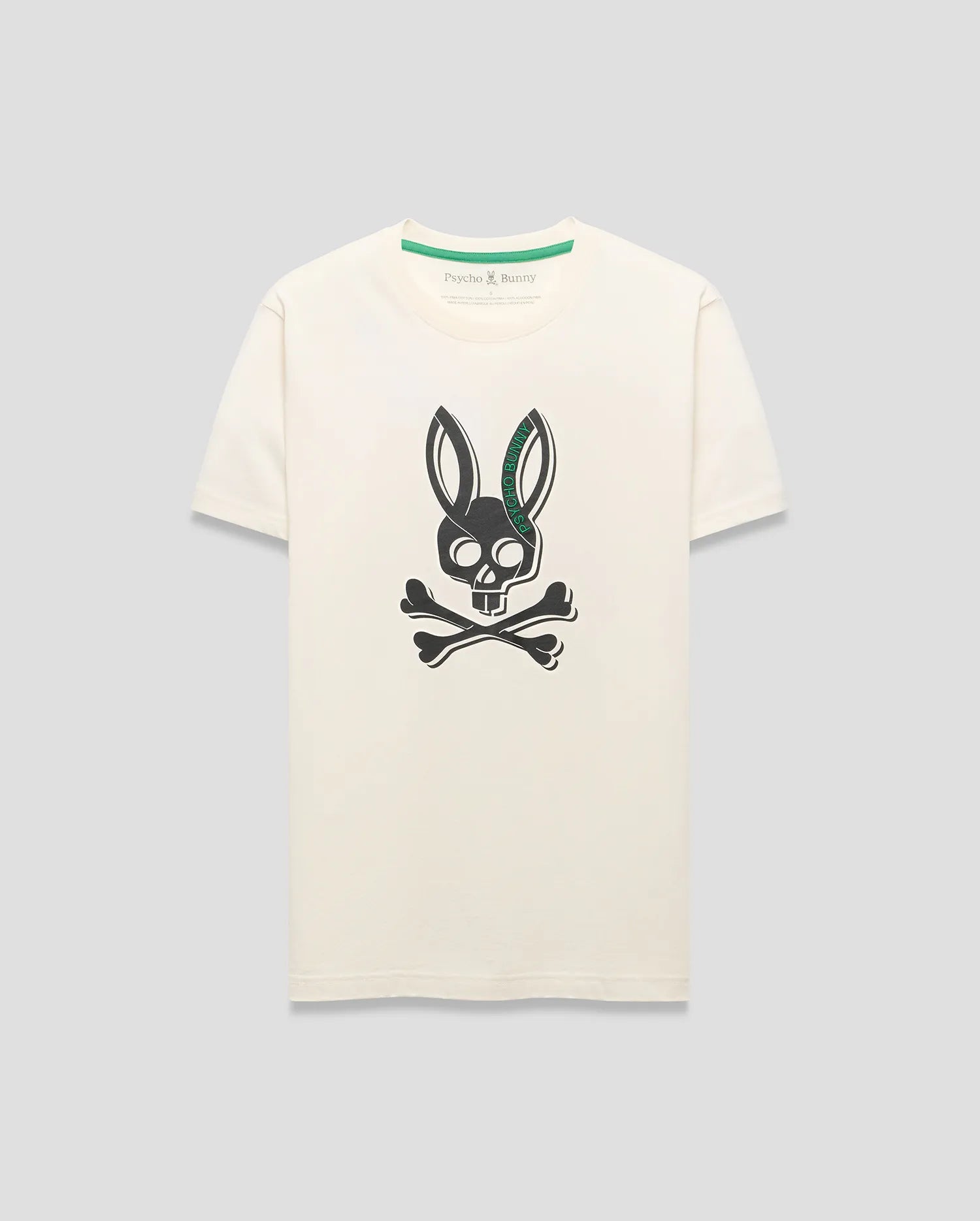 Psycho Bunny Men's Tees Serge Graphic Tee t-shirt 250 Pristine in cotone Pima