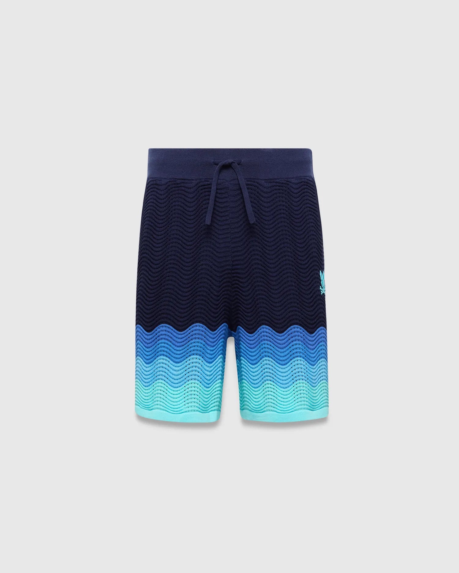 Psycho Bunny Kids Bottoms KIDS HOLDEN KNIT SHORT 3"- 7 1/4" KB0900033 short blu cotone