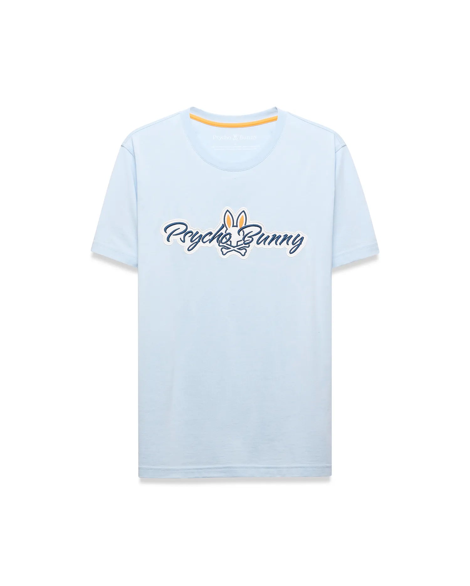 Psycho Bunny Men's Tees Jaydon Pima Cotton Logo Tee t-shirt Skyway