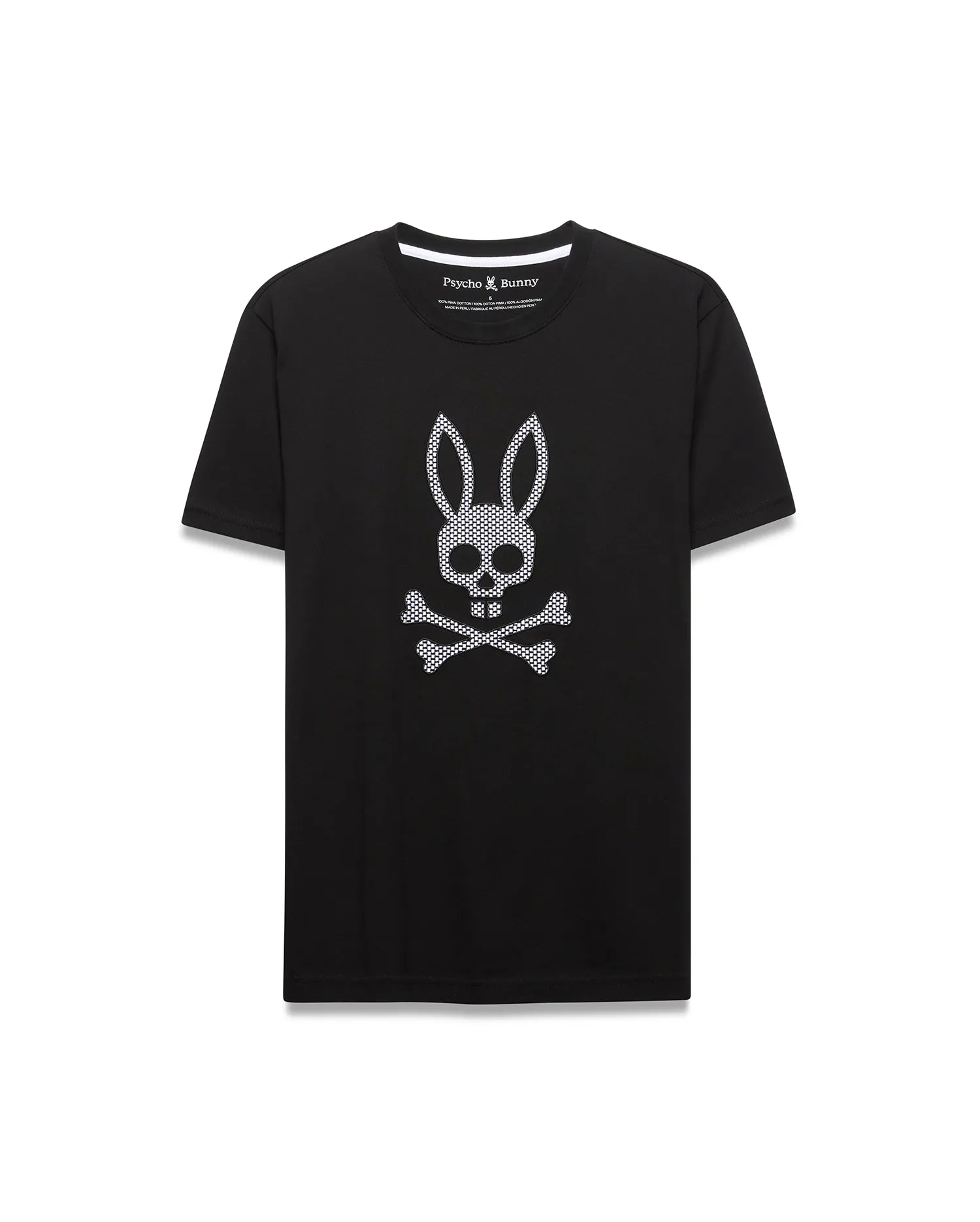 Psycho Bunny Big & Tall BIG AND TALL STAN GRAPHIC TEE - BT0200079 t-shirt nera
