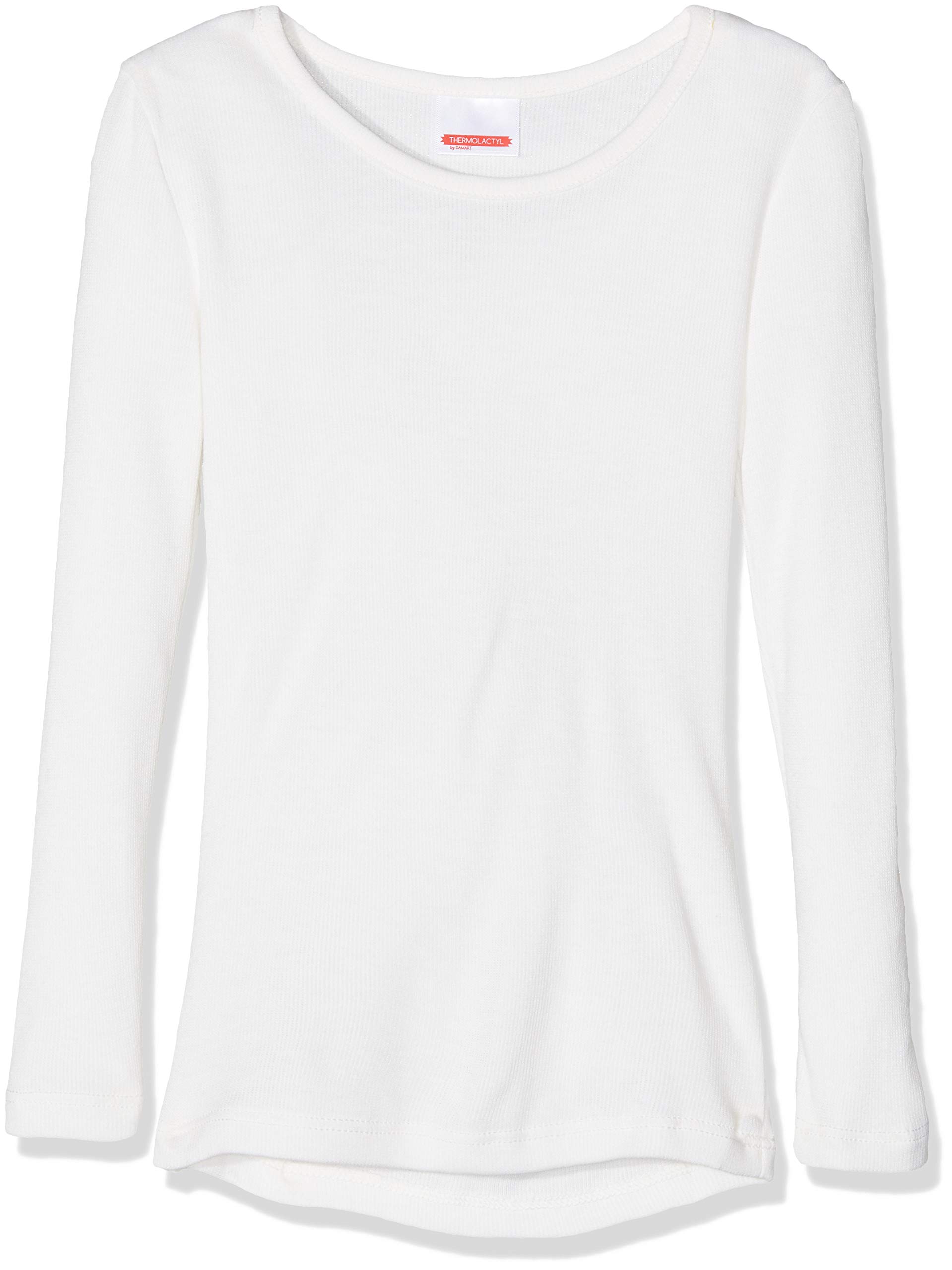 Damart Prêt-à-porter maglia a maniche lunghe bambino 8 anni bianca Thermolactyl