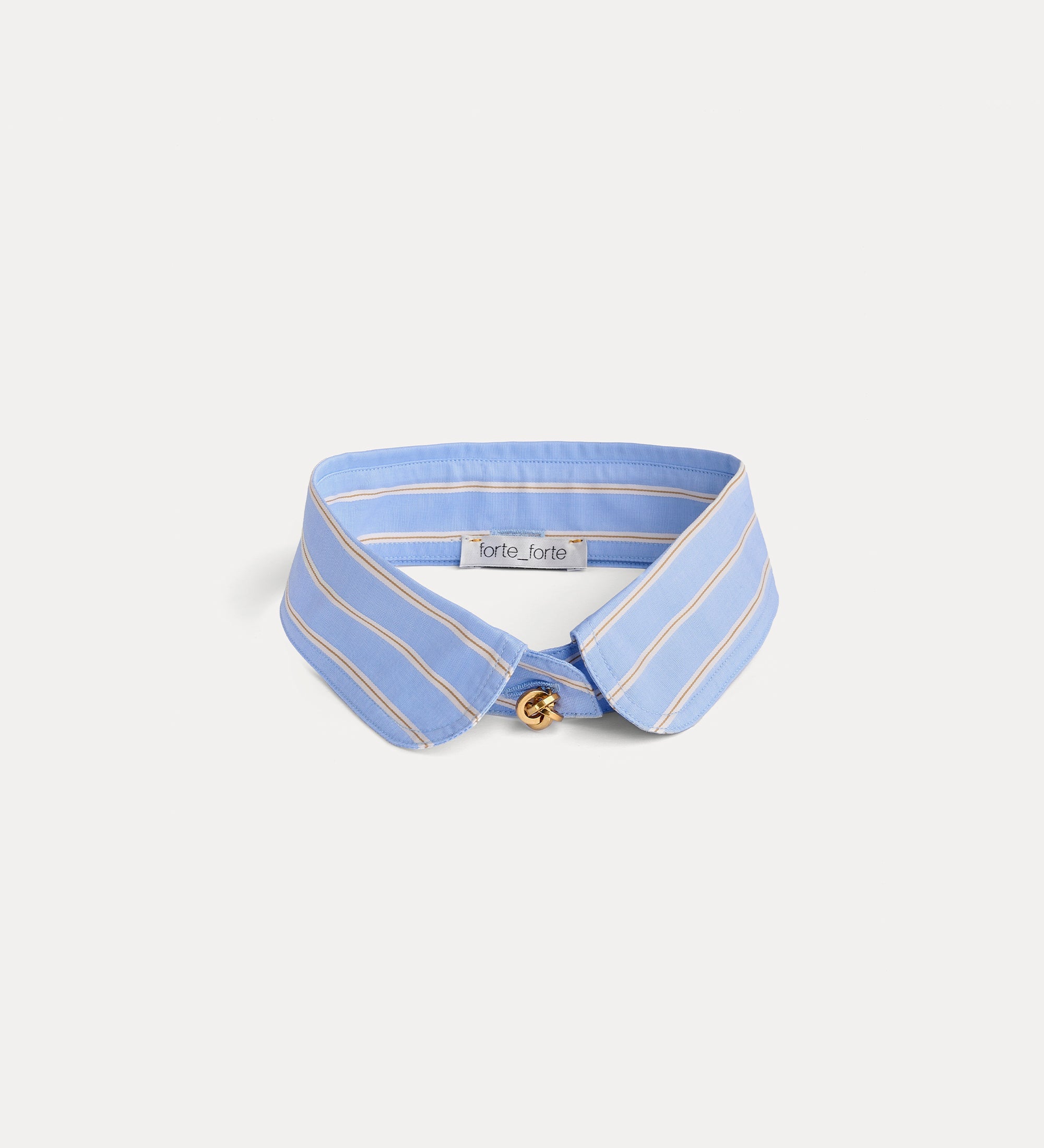 Forte gioielli Colletto con bottone gioiello oxford blue