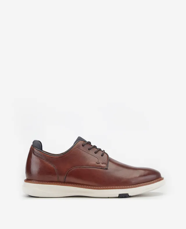 Kenneth Cole Reaction Shoes Luke Lace Up Oxford scarpe cognac pelle