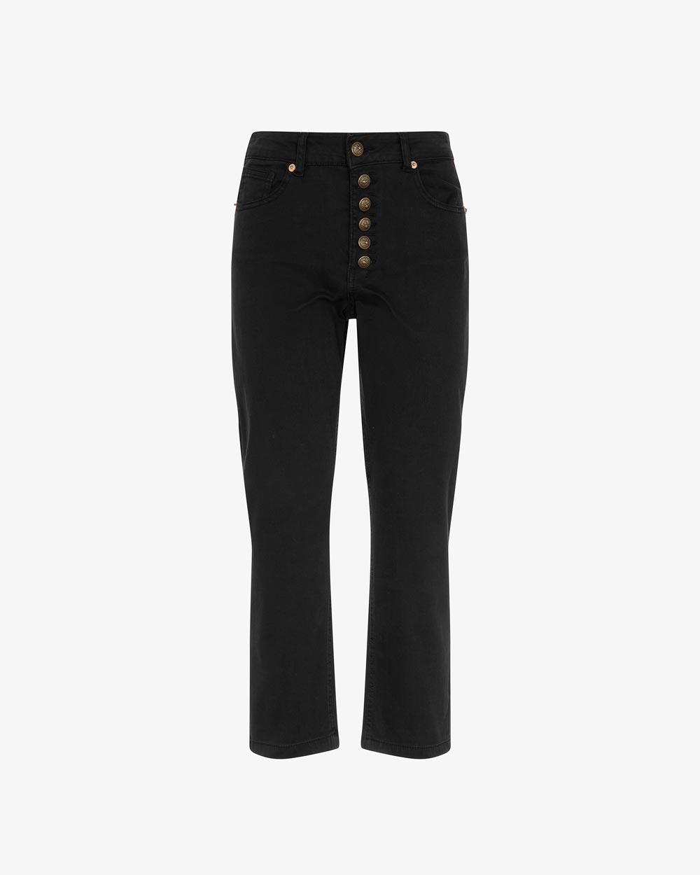Markup Donna Jeans & Pantaloni Jeans nero bottoni oro jeans