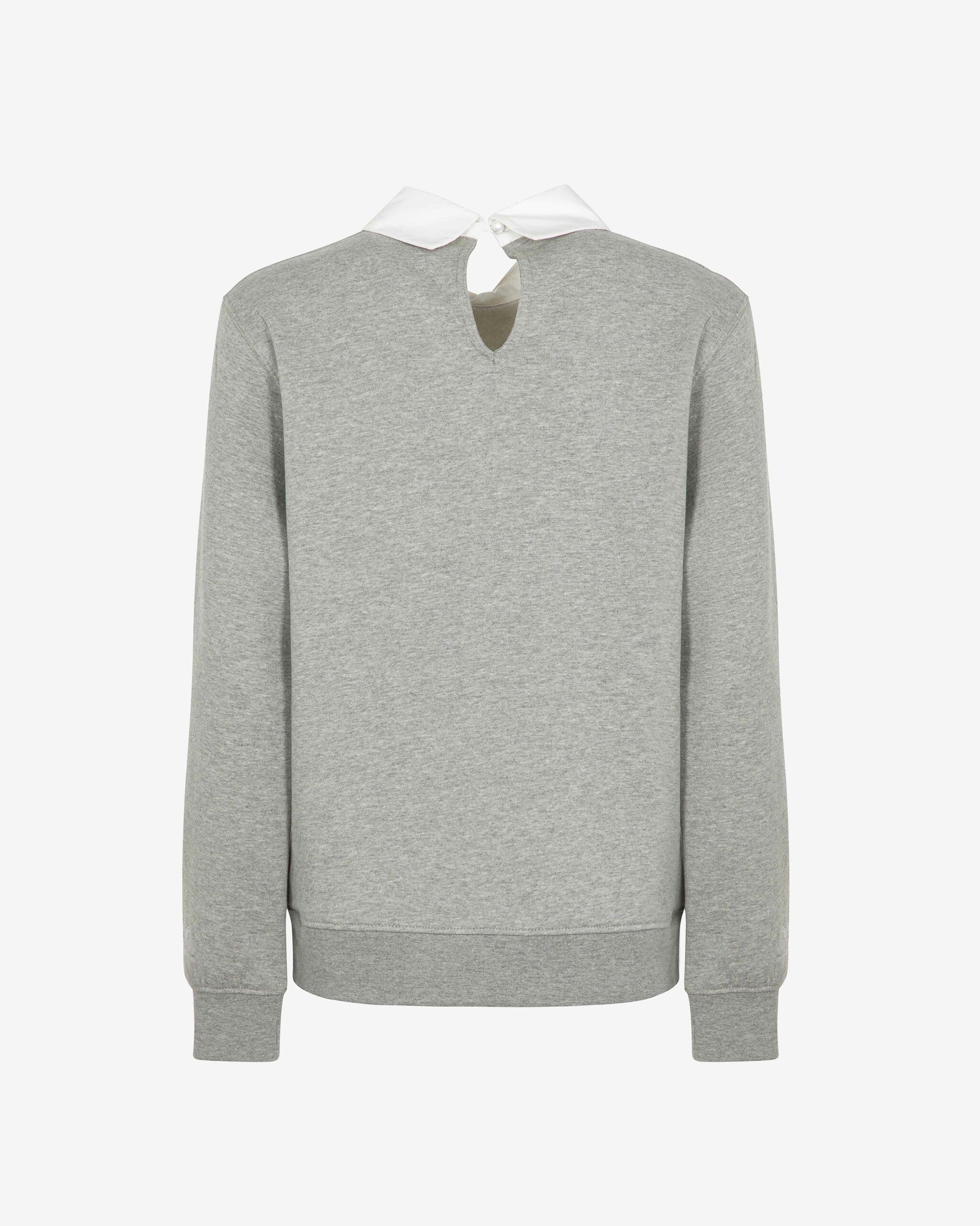 Markup Donna T-Shirt & Felpe Felpa con collo in popeline