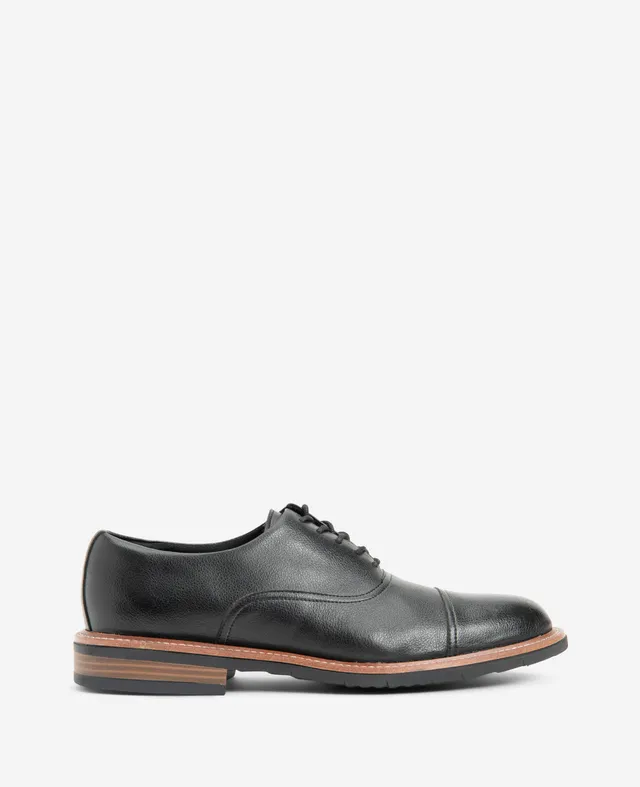 Kenneth Cole Reaction Shoes REACTION Klay Cap Toe Oxford with Flex scarpe Oxford nere
