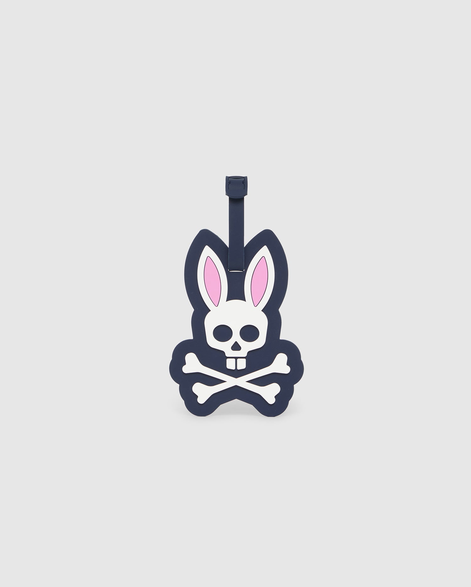 Psycho Bunny Accessories Luggage Tag B6A387B200 etichetta bagaglio silicone navy