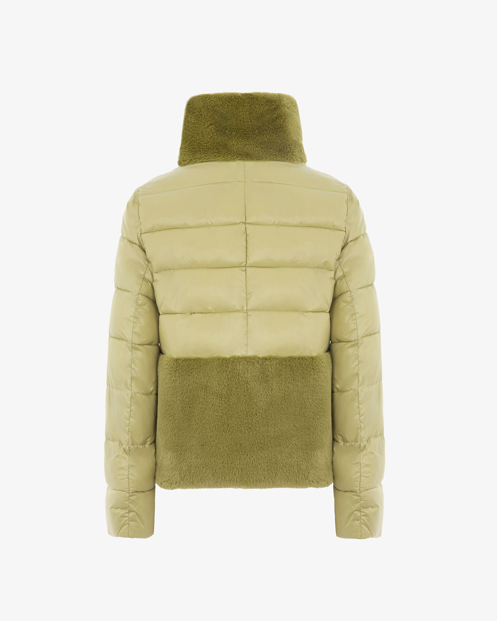 Markup Donna Giacche & Giubbotti Piumino nylon e pelliccia sintetica piumino